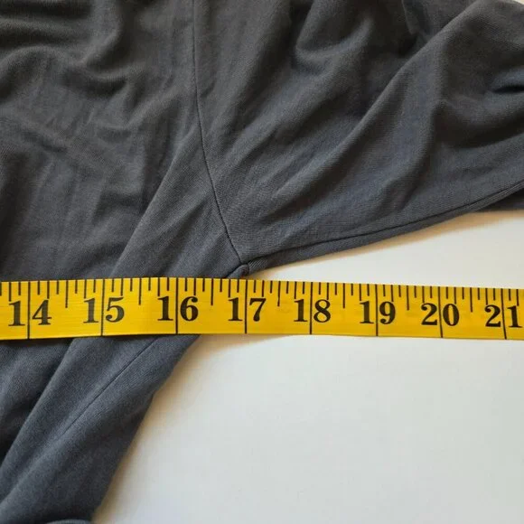 NWT Fresh Produce Midi Wrap Me Up Dress Oyster (med Gray) - Sz XL - Picture 11 of 11